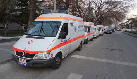 Çin'de ambulanslara taksimetre uygulaması