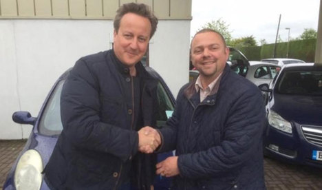 Başbakan Cameron'dan eşine ikinci el araba!