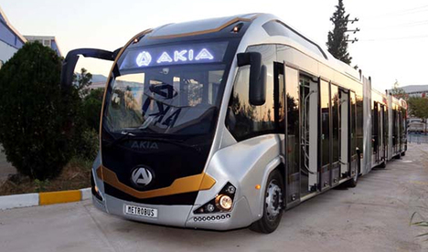 Bursa’da artık metrobüs de üretiliyor
