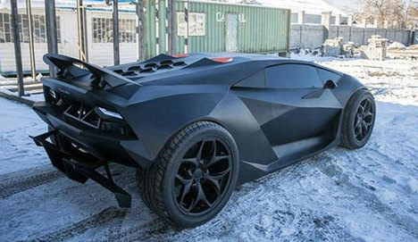 İşte 'ev yapımı' Lamborghini