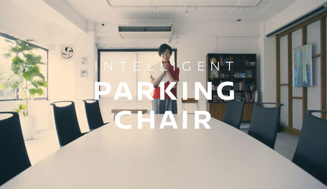 Nissan'dan kendi kendine park edebilen sandalye!